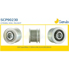 SCP90230 SANDO Ременный шкив, генератор