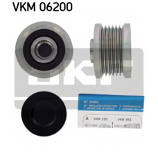 VKM 06200 SKF Механизм свободного хода генератора