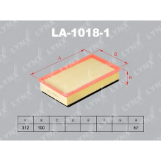 LA-1018-1 LYNX Фильтр воздушный