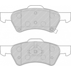 DBP251510 DURON Комплект тормозных колодок, дисковый тормоз