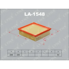 LA-1548 LYNX La-1548 фильтр воздушный lynx