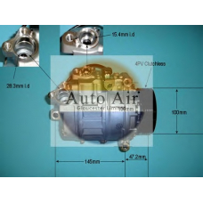 14-0041 AUTO AIR GLOUCESTER Компрессор, кондиционер