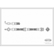 19032295 CORTECO Тормозной шланг