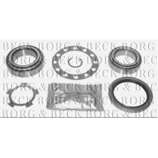 BWK436 BORG & BECK Комплект подшипника ступицы колеса
