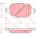 GDB3316 TRW Комплект тормозных колодок, дисковый тормоз