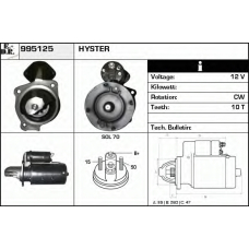 995125 EDR Стартер