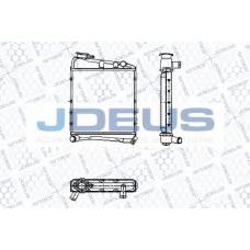 RA0020400 JDEUS Радиатор, охлаждение двигателя