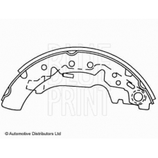 ADT34156 BLUE PRINT Комплект тормозных колодок