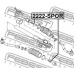 2222-SPOR FEBEST Осевой шарнир, рулевая тяга