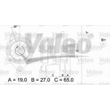 436748 VALEO Генератор