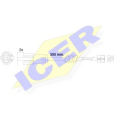 610470 E C ICER Сигнализатор, износ тормозных колодок