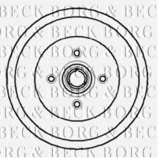 BBR7066 BORG & BECK Тормозной барабан