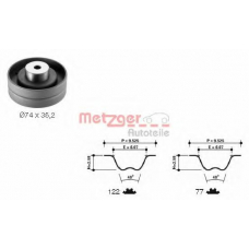 KD 457.11 METZGER Комплект ремня грм