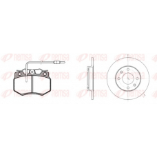 8170.01 REMSA Комплект тормозов, дисковый тормозной механизм