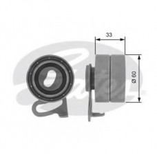 T41191 GATES Натяжной ролик, ремень грм