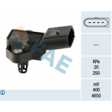15026 FAE Датчик, давление во впускном газопроводе
