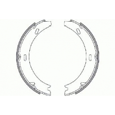 18492733552 S.b.s. Комплект тормозных колодок, стояночная тормозная с