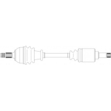 CI3155 General Ricambi Приводной вал