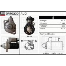 DRT0230 DELCO REMY Стартер