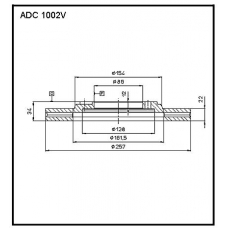 ADC 1002V Allied Nippon Гидравлические цилиндры