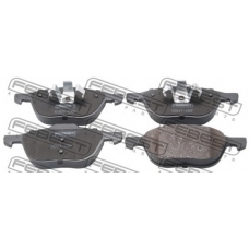 0501-CRF FEBEST Комплект тормозных колодок, дисковый тормоз