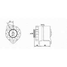 943356921010 MAGNETI MARELLI Генератор