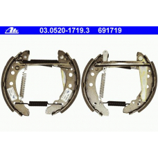 03.0520-1719.3 ATE Комплект тормозных колодок