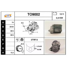 TO9002 SNRA Стартер