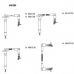 600/298 BREMI Комплект проводов зажигания