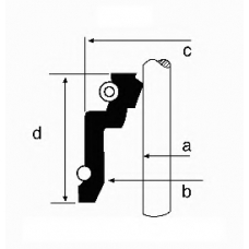 19019982 CORTECO Уплотнительное кольцо, стержень кла