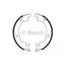 0 986 487 780 BOSCH Комплект тормозных колодок, стояночная тормозная с