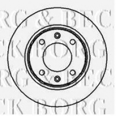 BBD4249 BORG & BECK Тормозной диск