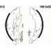 8100 10312 TRISCAN Комплект тормозных колодок