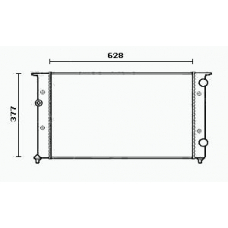 RM0324 EQUAL QUALITY Радиатор, охлаждение двигателя