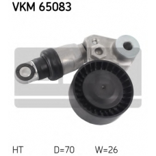 VKM 65083 SKF Натяжной ролик, поликлиновой  ремень