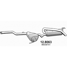 12.8063 ASSO Средний / конечный глушитель ог