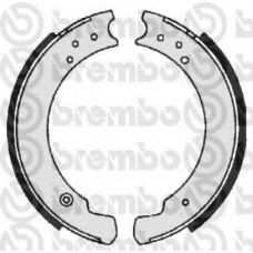 S 44 501 BREMBO Комплект тормозных колодок