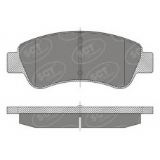 SP 488 PR SCT Комплект тормозных колодок, дисковый тормоз