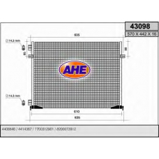 43098 AHE Конденсатор, кондиционер