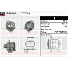 DRA0246 DELCO REMY Генератор