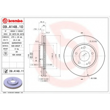 BS 8678 BRECO Тормозной диск