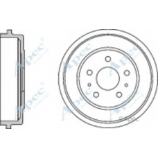 DRM9957 APEC Тормозной барабан