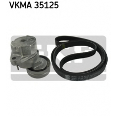 VKMA 35125 SKF Поликлиновой ременный комплект