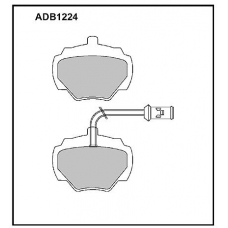 ADB1224 Allied Nippon Тормозные колодки