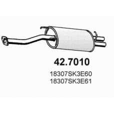 42.7010 ASSO Глушитель выхлопных газов конечный