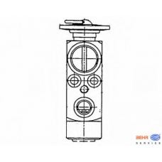 8UW 351 239-481 HELLA Расширительный клапан, кондиционер