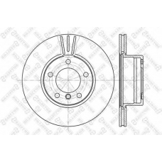 6020-1536V-SX STELLOX Тормозной диск