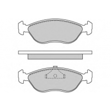 12-0656 E.T.F. Комплект тормозных колодок, дисковый тормоз