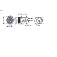AIK177 AVA Компрессор, кондиционер