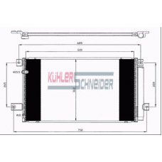 3220411 KUHLER SCHNEIDER Конденсатор, кондиционер